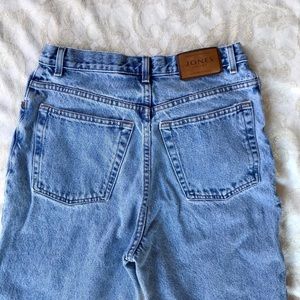 vintage high waisted straight leg jeans
